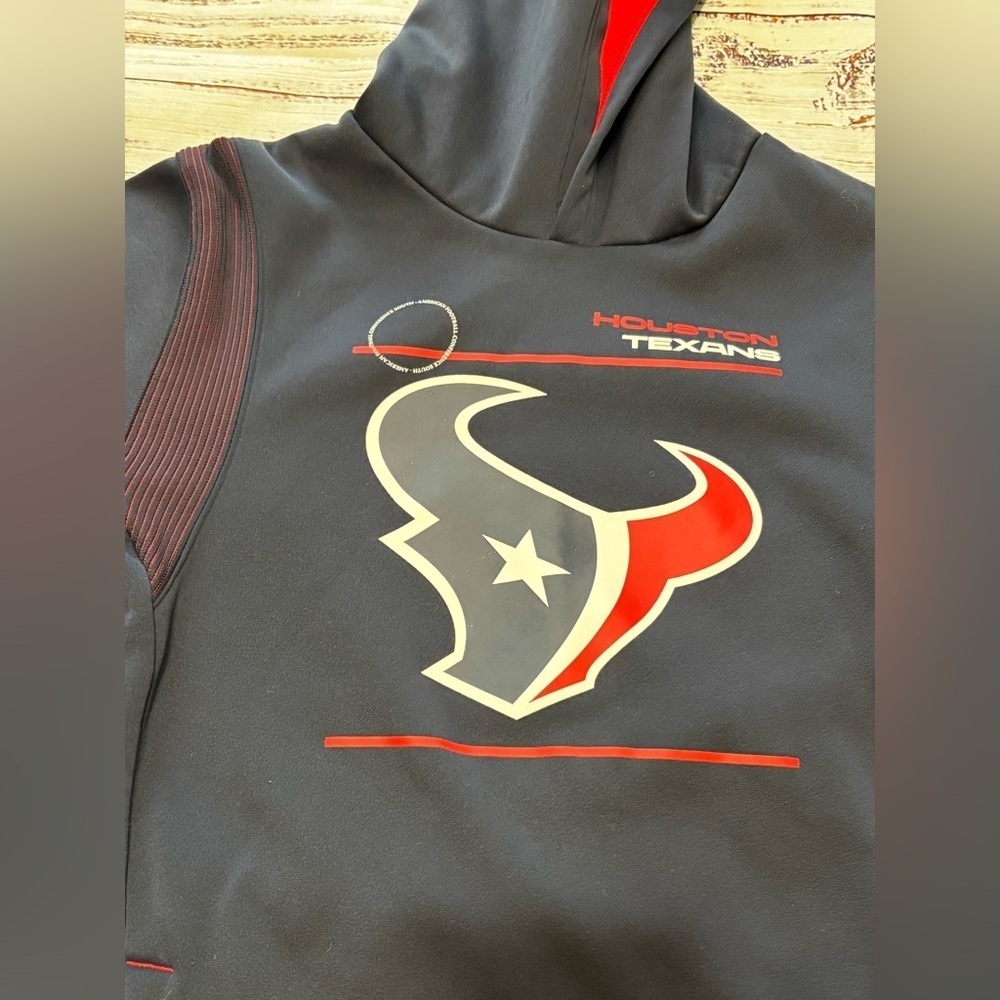 Kids Houston Texans Nike Dri Fit Hoodie - Picture 4 of 12